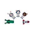 AFTONSPARV 5-piece finger puppet set