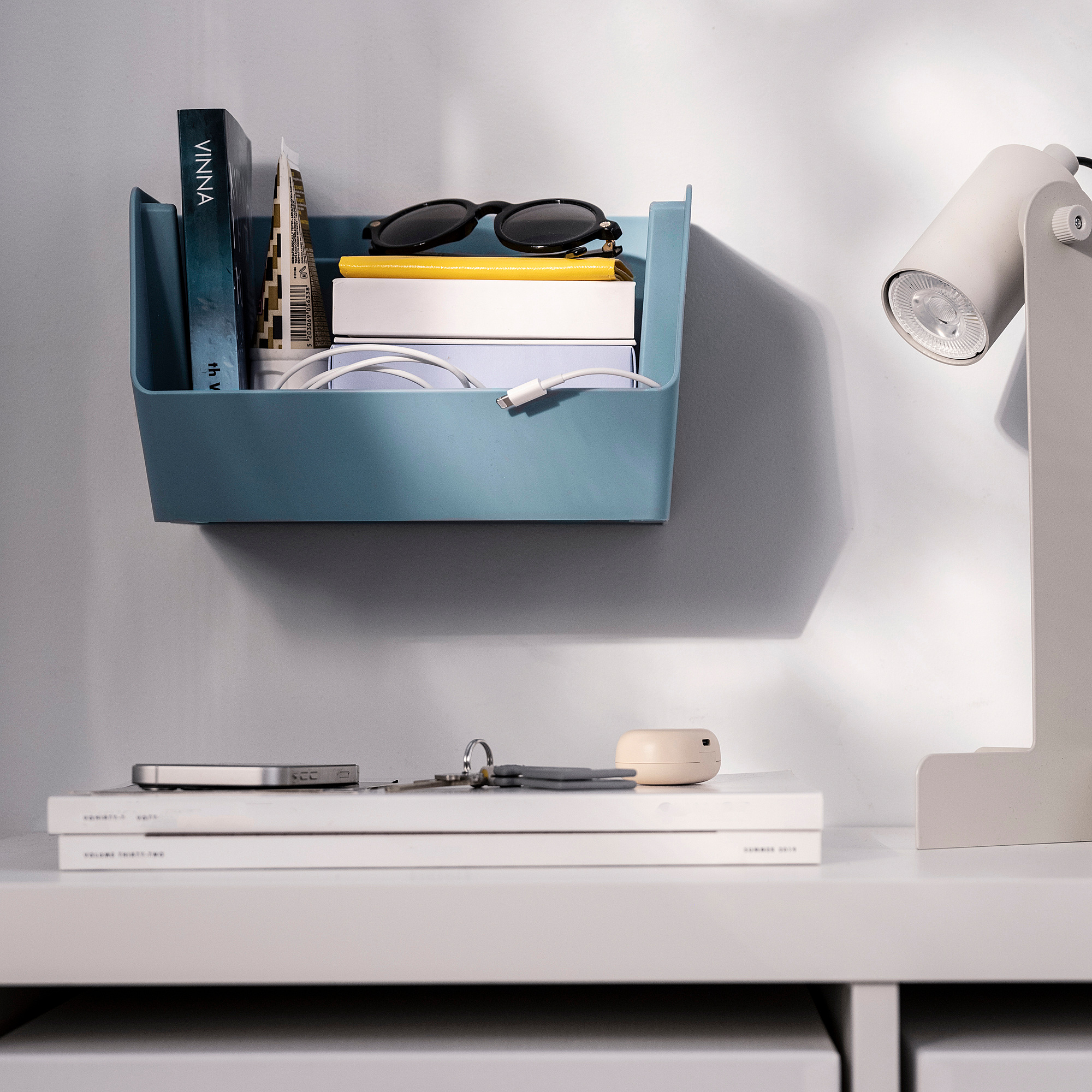 FODERTRÅG organiser for desk/wall