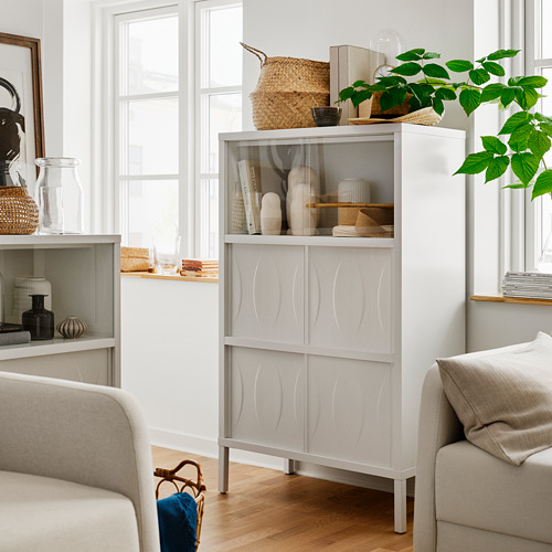 KALKNÄS cabinet with sliding doors