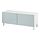 BESTÅ - TV bench with doors, white Selsviken/Stubbarp/light grey-blue | IKEA Hong Kong and Macau - PE816807_S1