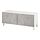 BESTÅ - TV bench with doors, white Kallviken/Stubbarp/light grey | IKEA Hong Kong and Macau - PE816802_S1