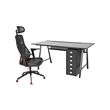 UTESPELARE/MATCHSPEL gaming desk, chair and drawer unit