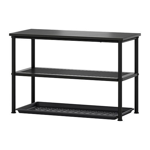 NIPÅSEN/BAGGMUCK - hallway furniture, set of 2, black/grey | IKEA Hong Kong and Macau - E1002082_S4