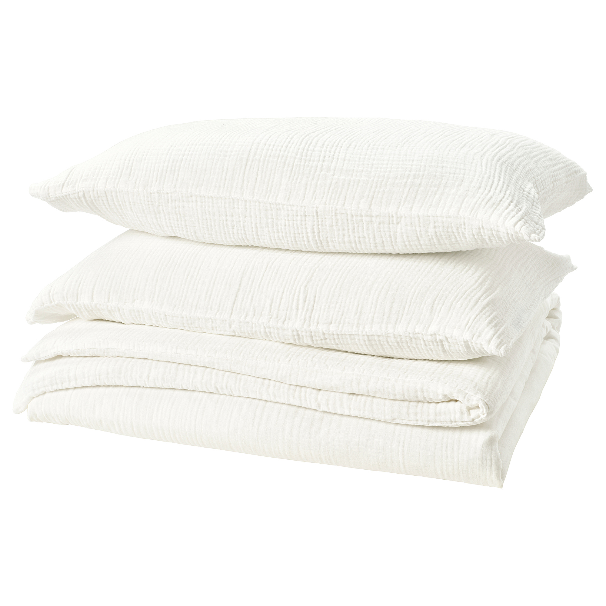 SCHERSMIN duvet cover and 2 pillowcases