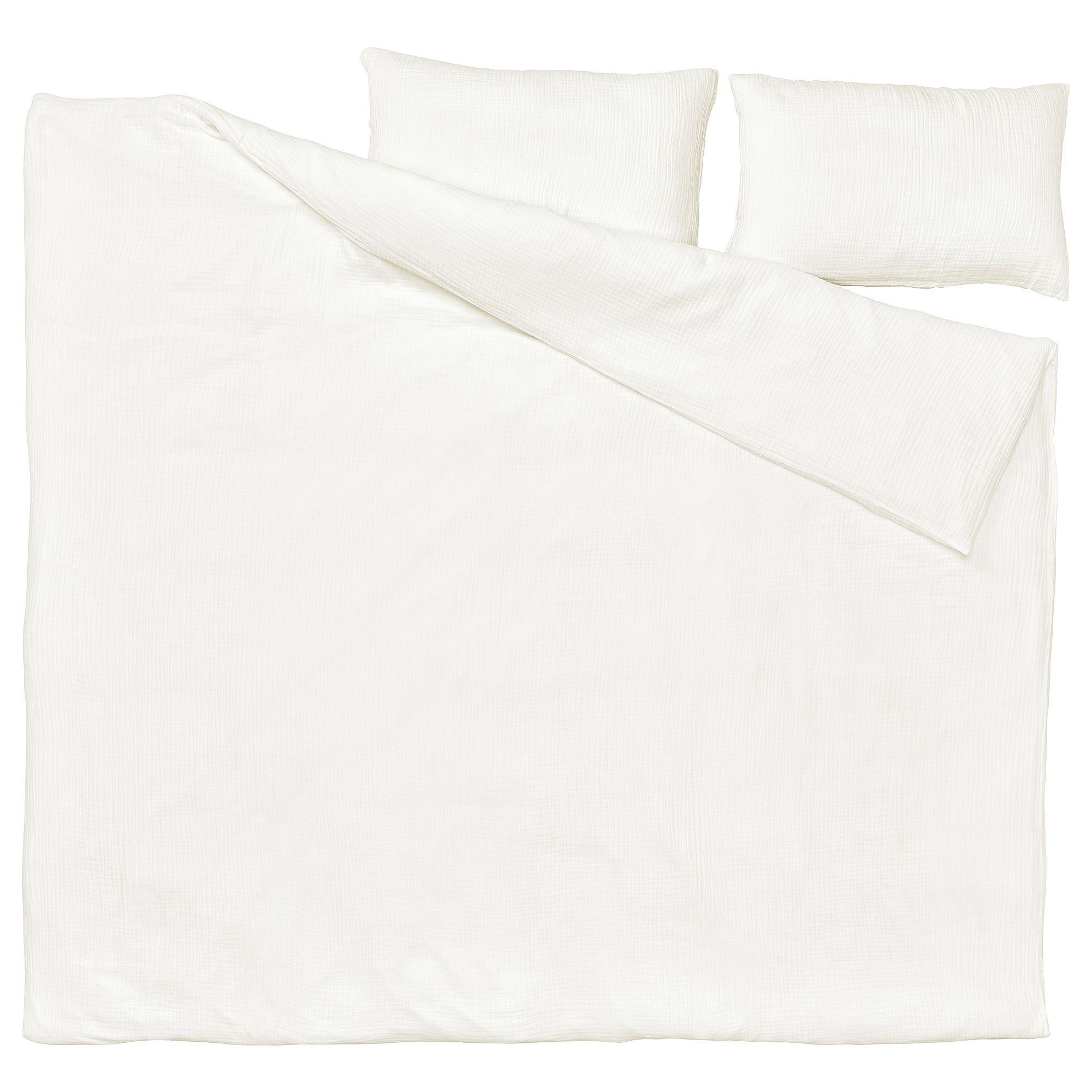 SCHERSMIN duvet cover and 2 pillowcases