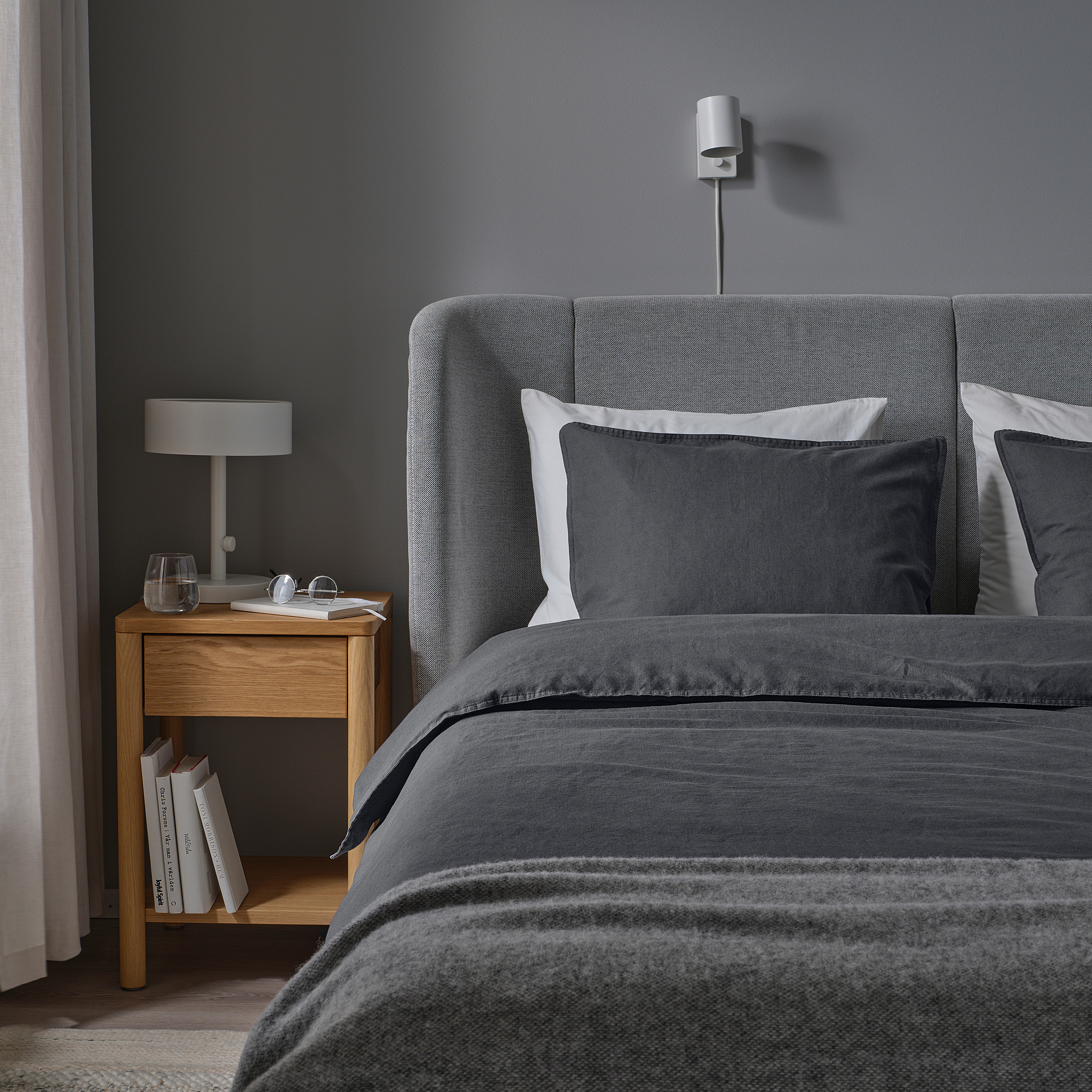 RUNDHAGTORN duvet cover and pillowcase