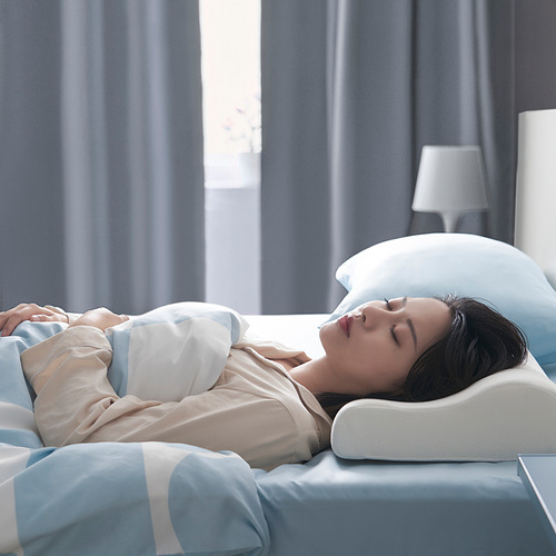 BRUKSVARA ergonomic pillow, side/back sleeper