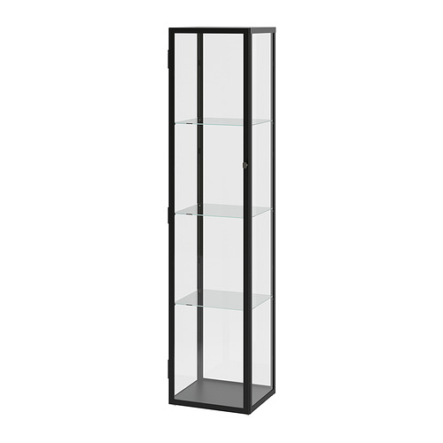 BLÅLIDEN glass-door cabinet