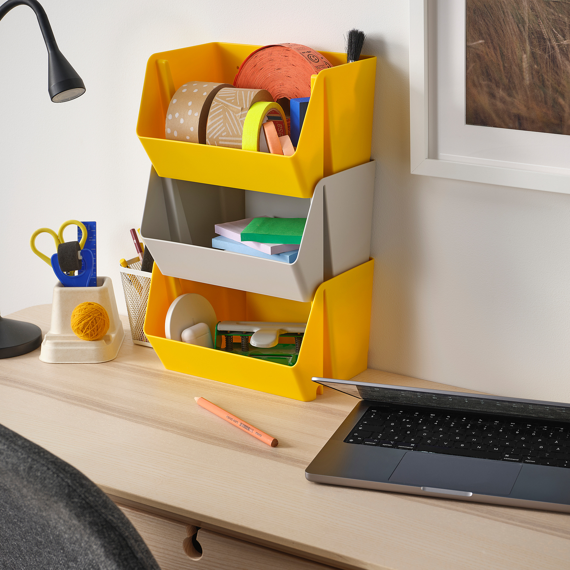 FODERTRÅG organiser for desk/wall