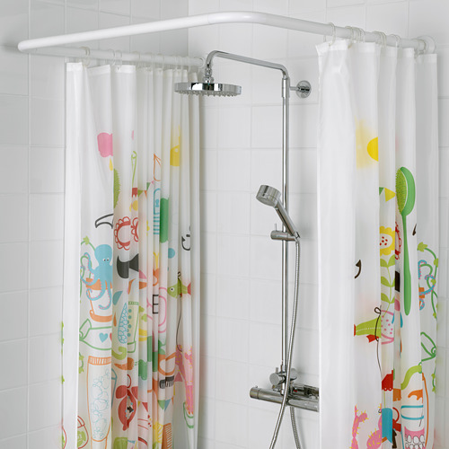 VIKARN shower curtain rod