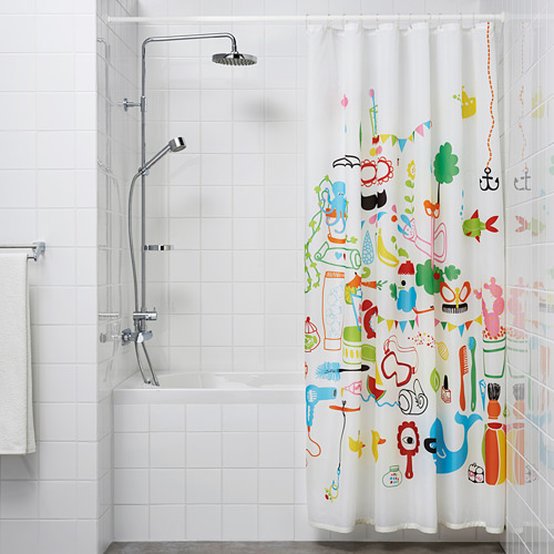 BOTAREN shower curtain rod