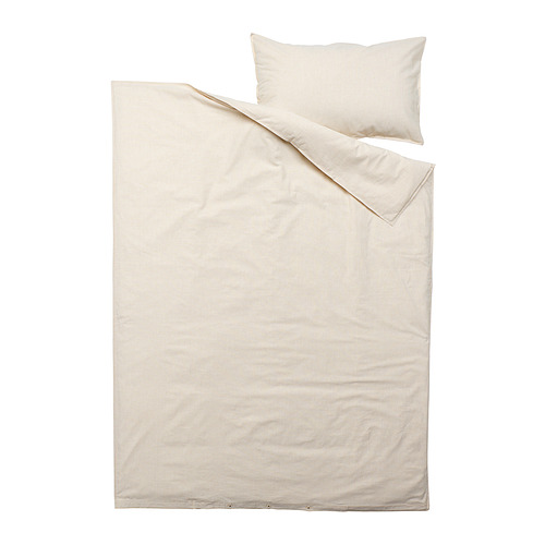 BERGPALM duvet cover and pillowcase