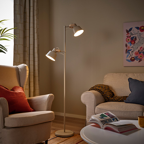 SJÖMAKT 兩頭座地燈