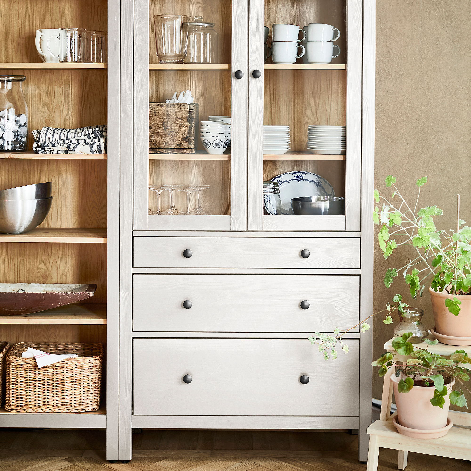 HEMNES 貯物組合連門/抽屜
