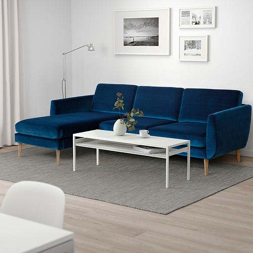 SMEDSTORP 4-seat sofa with chaise longue