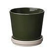 dark grey-green-light beige