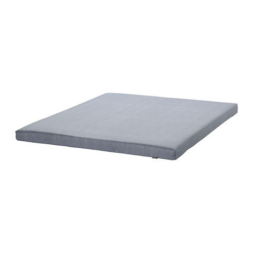 ÅGOTNES foam mattress, firm/light blue, queen