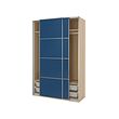 PAX/MEHAMN wardrobe with sliding doors