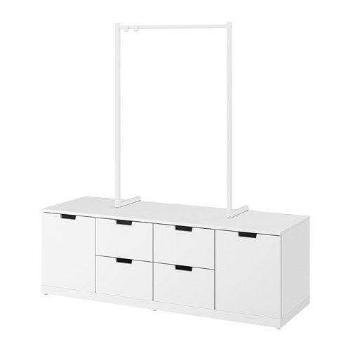 NORDLI chest of 6 drawers