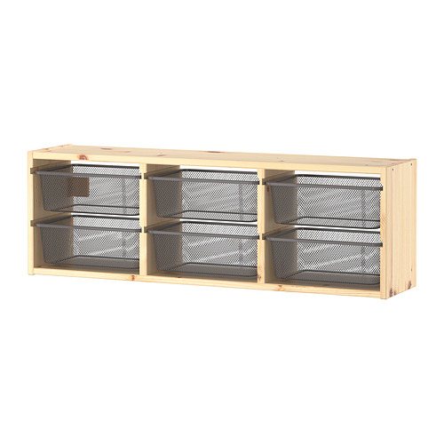 TROFAST wall storage