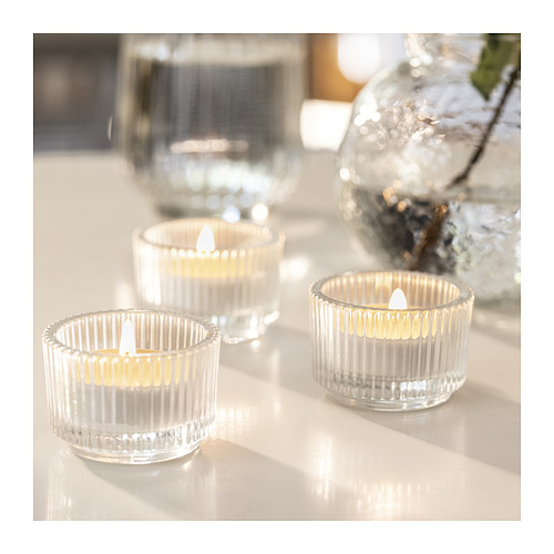 LÖVSKOGSLUND scented tealight
