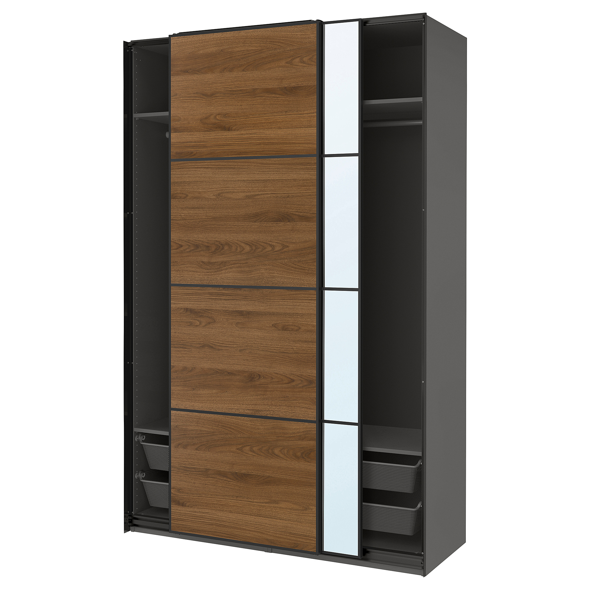 PAX/MEHAMN/AULI wardrobe with sliding doors