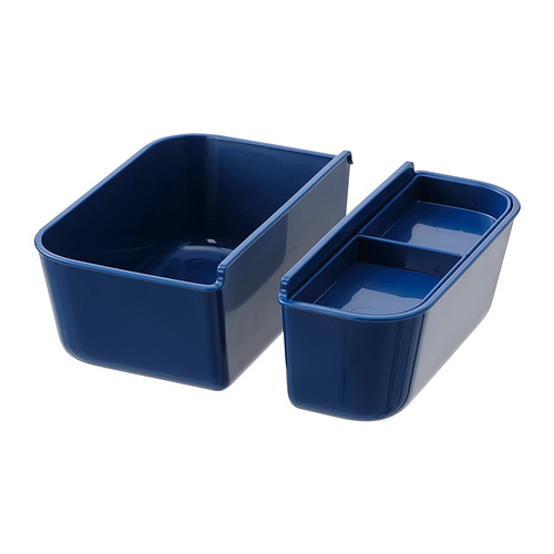 IKEA 365+ insert for food container, set of 2