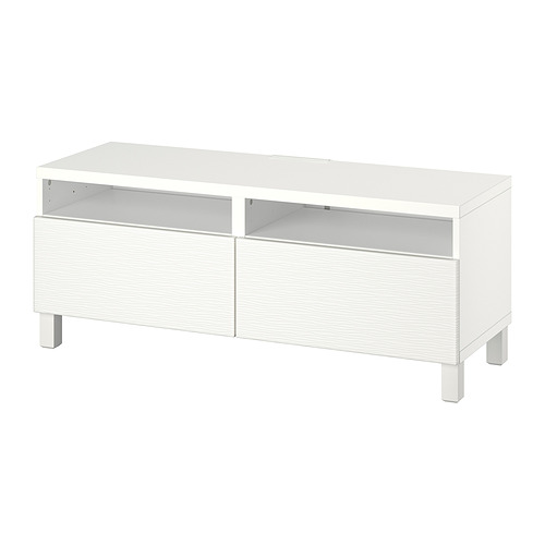 BESTÅ TV bench with drawers