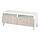 BESTÅ - TV bench with drawers, white/Bergsviken/Stubbarp beige | IKEA Hong Kong and Macau - PE817390_S1