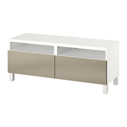 BESTÅ TV bench with drawers