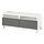 BESTÅ - TV bench with drawers, white/Västerviken/Stubbarp dark grey | IKEA Hong Kong and Macau - PE817395_S1