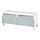 BESTÅ - TV bench with drawers, white/Selsviken/Stubbarp light grey-blue | IKEA Hong Kong and Macau - PE817397_S1
