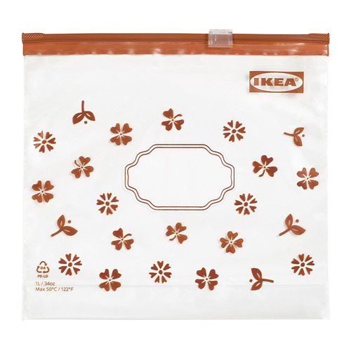 KÖSSEBÄR resealable bag