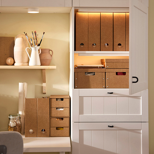 GÄRDESGÅRD storage box with lid