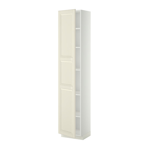 METOD high cabinet with shelves