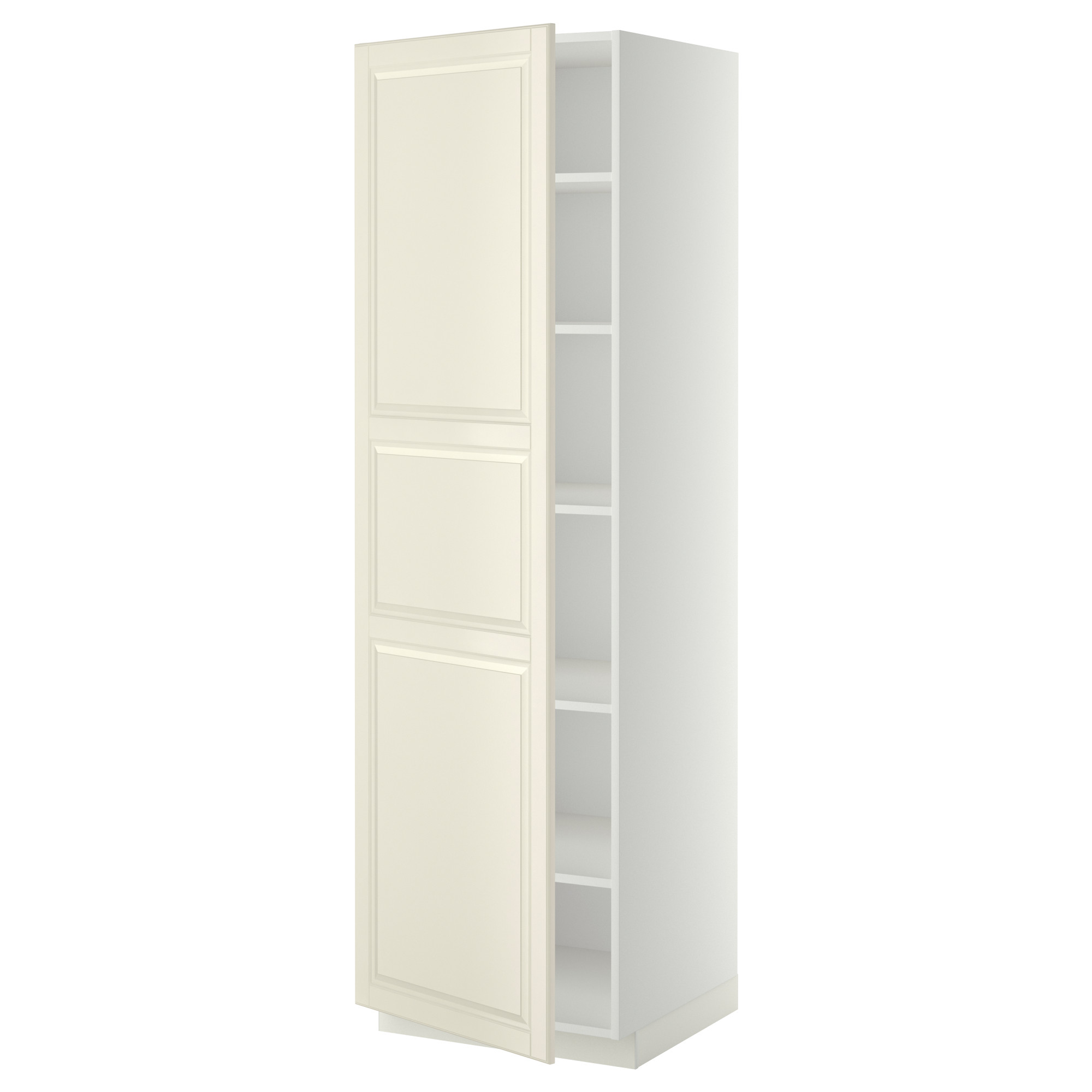 METOD high cabinet with shelves