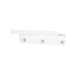 ENUDDEN wall shelf with 3 hooks