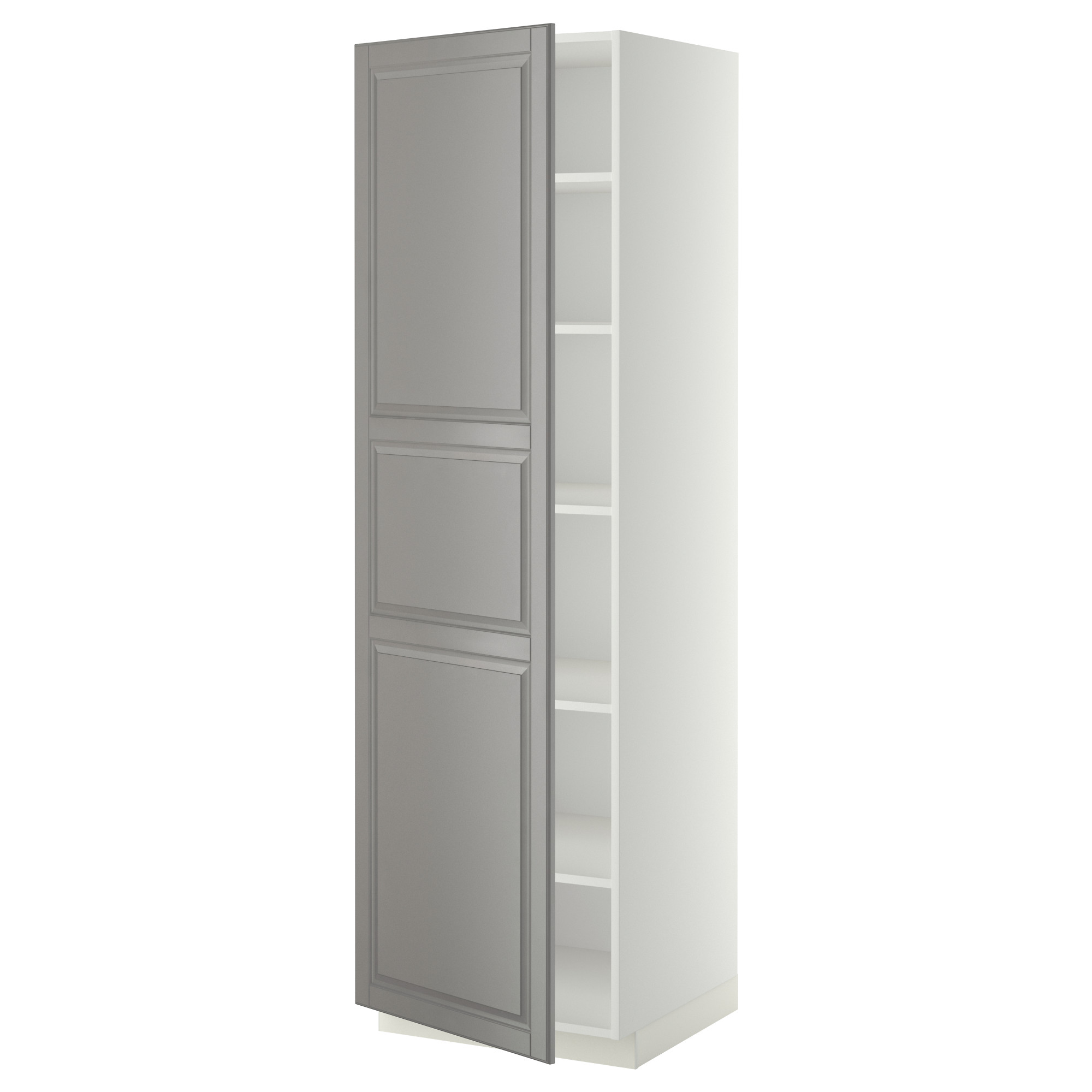 METOD high cabinet with shelves