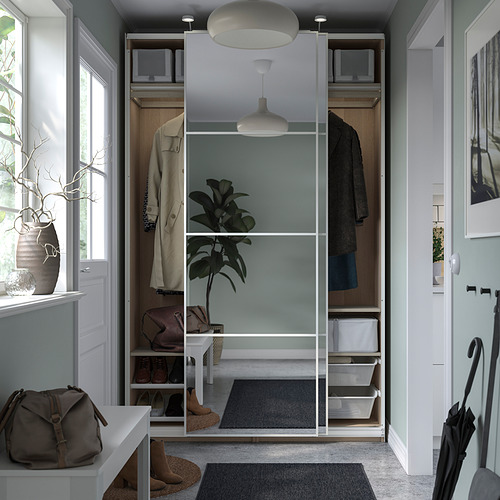 PAX/AULI wardrobe with sliding doors