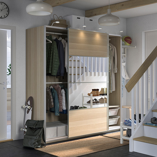 PAX/MEHAMN/AULI wardrobe combination