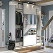 PAX/MEHAMN/AULI wardrobe with sliding doors