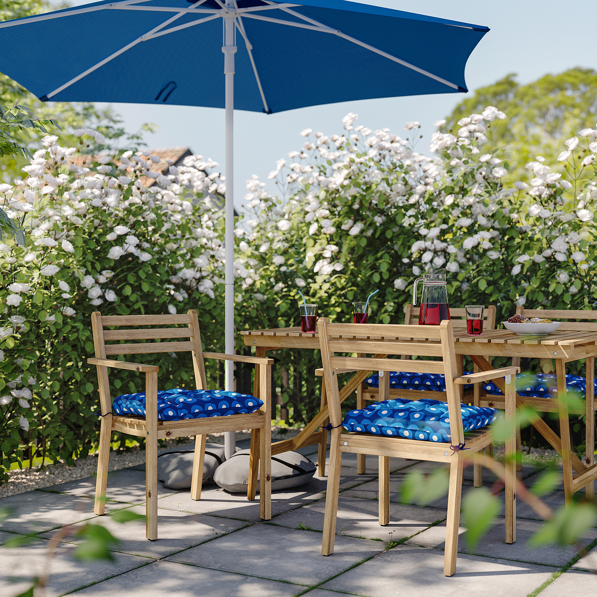 KLÖSAN chair cushion, outdoor