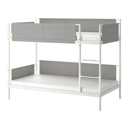 KRITTER - bed frame with slatted bed base, white, 70x160 cm | IKEA