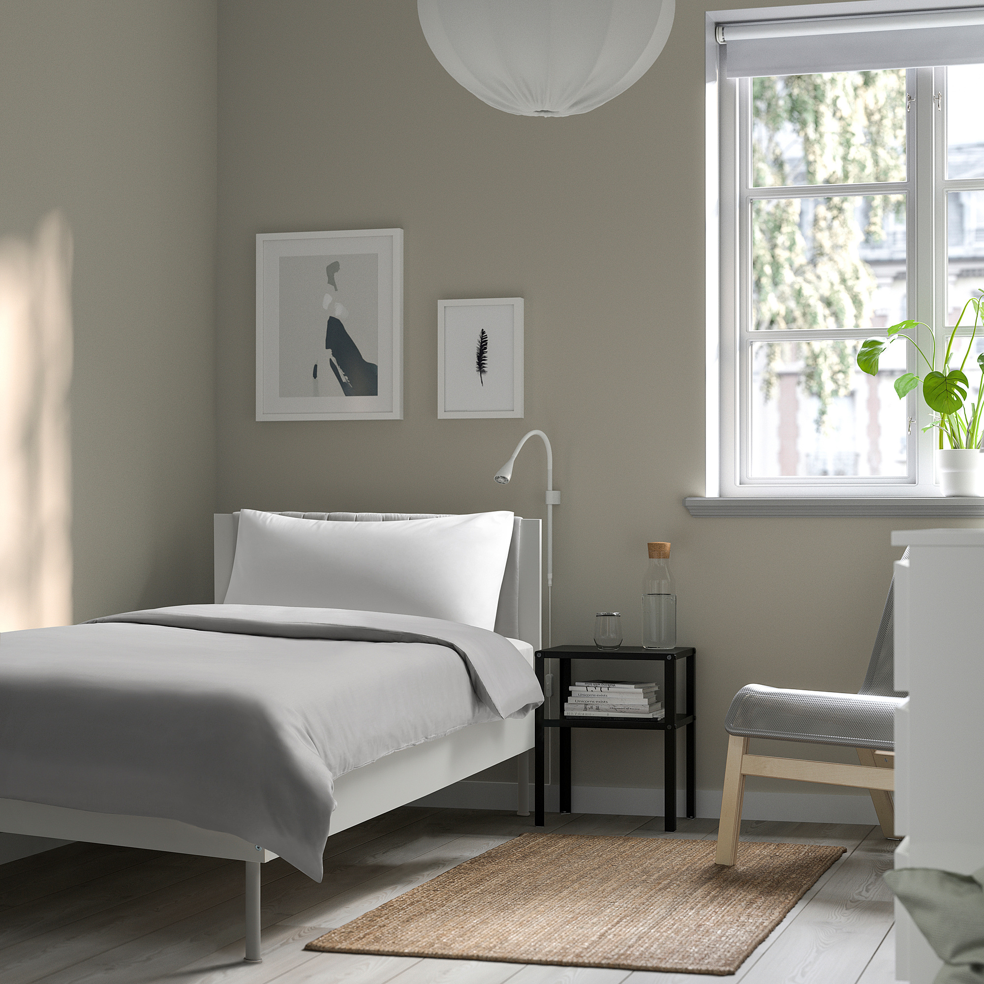 BRUKSVARA bed frame