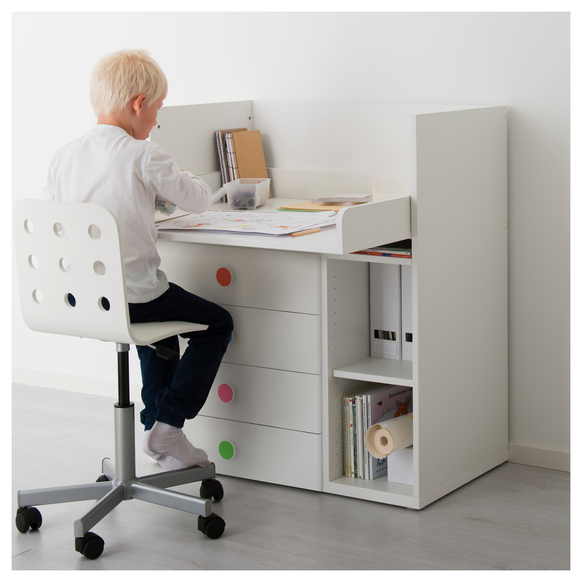 STUVA/FÖLJA - changing table with 4 drawers, white | IKEA ...