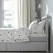 SMYGA bed frame with storage
