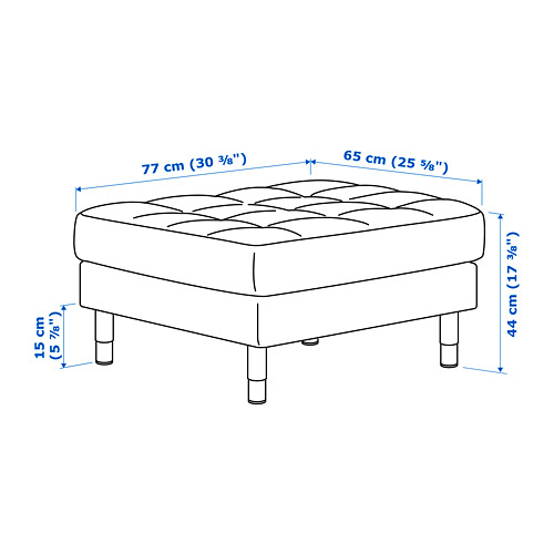 LANDSKRONA footstool