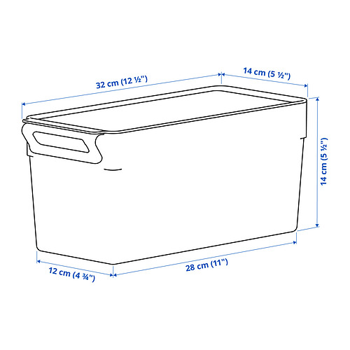 KLIPPKAKTUS 雪櫃貯物箱