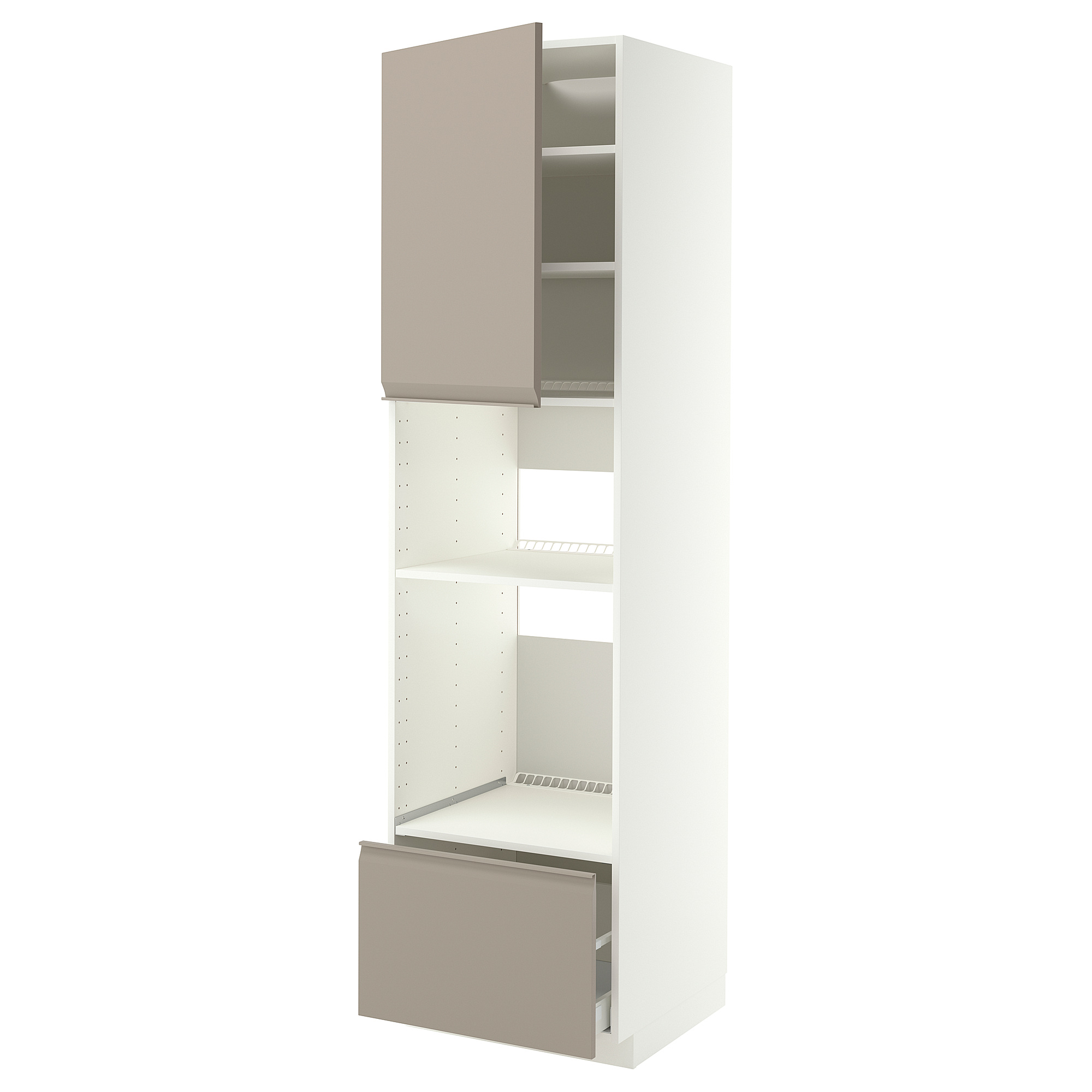 METOD/MAXIMERA high cabinet f built-in appliances