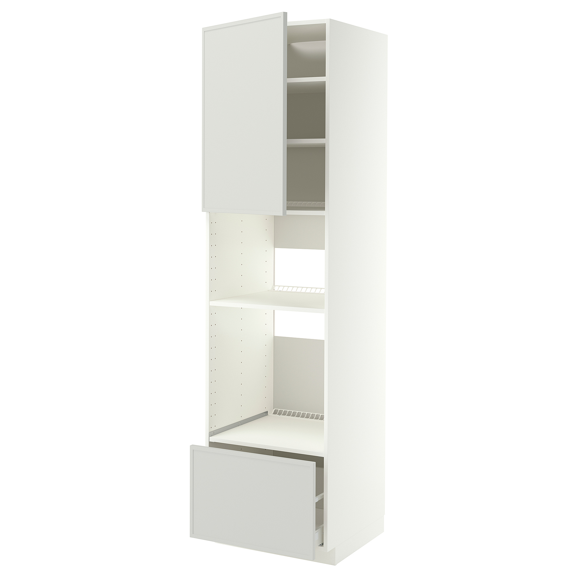 METOD/MAXIMERA high cabinet f built-in appliances